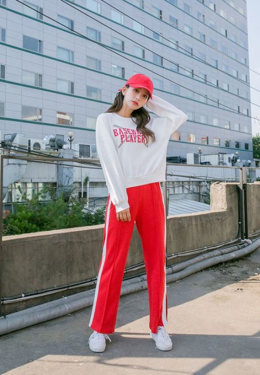 棒球帽穿搭　夏天